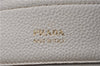 Authentic PRADA Vintage Leather Nappa Chain Shoulder Tote Bag Ivory 9260F