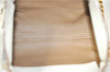 Authentic PRADA Vintage Leather Nappa Chain Shoulder Tote Bag Ivory 9260F