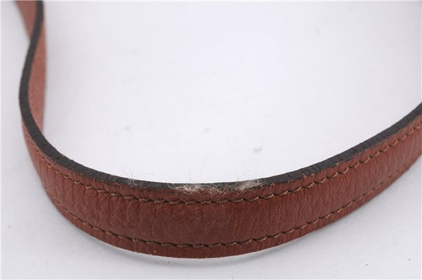 Authentic Louis Vuitton Epi Jeune Fille Shoulder Cross Bag Brown M52153 LV 9261D
