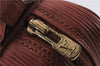 Authentic Louis Vuitton Epi Jeune Fille Shoulder Cross Bag Brown M52153 LV 9261D