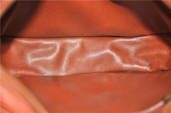 Authentic Louis Vuitton Epi Jeune Fille Shoulder Cross Bag Brown M52153 LV 9261D