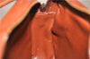 Authentic Louis Vuitton Epi Jeune Fille Shoulder Cross Bag Brown M52153 LV 9261D