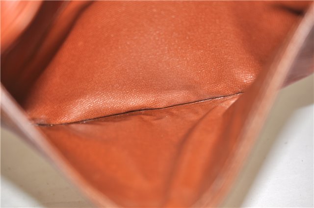 Authentic Louis Vuitton Epi Jeune Fille Shoulder Cross Bag Brown M52153 LV 9261D