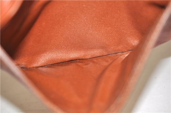Authentic Louis Vuitton Epi Jeune Fille Shoulder Cross Bag Brown M52153 LV 9261D