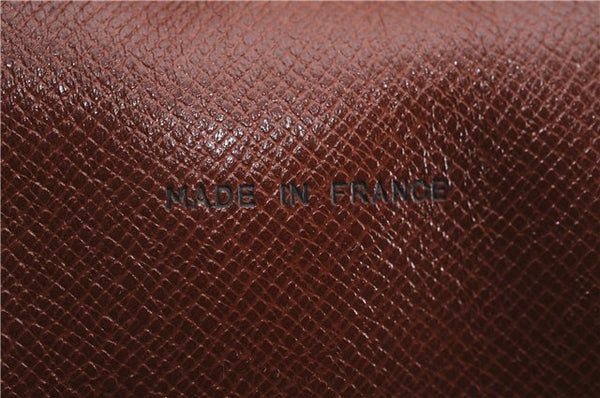 Authentic Louis Vuitton Epi Jeune Fille Shoulder Cross Bag Brown M52153 LV 9261D