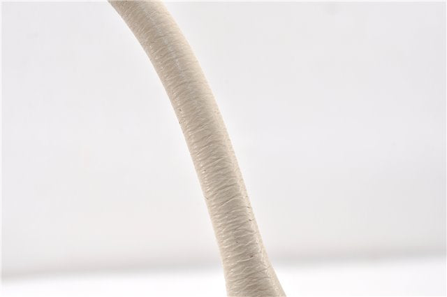 Authentic GUCCI Jackie 2Way Shoulder Hand Tote Bag Leather 365460 Ivory 9261F