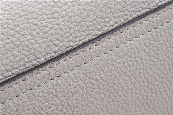 Authentic GUCCI Jackie 2Way Shoulder Hand Tote Bag Leather 365460 Ivory 9261F