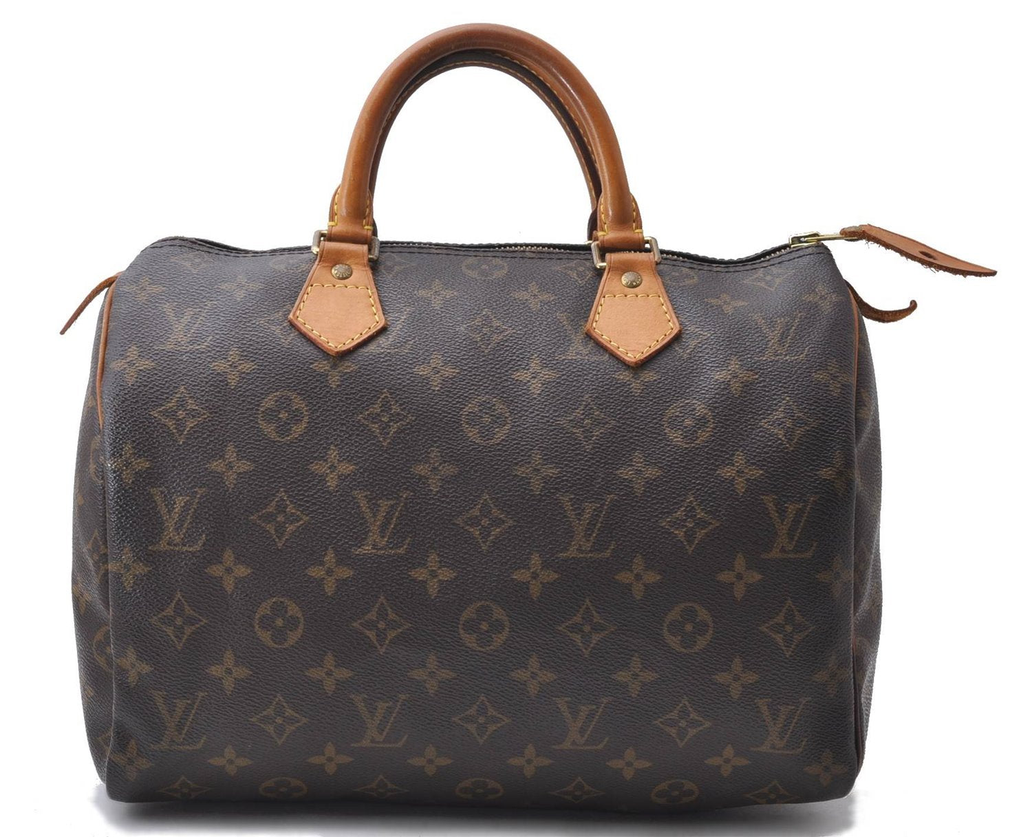 Authentic Louis Vuitton Monogram Speedy 30 Hand Bag M41526 LV 9266C