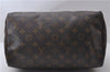 Authentic Louis Vuitton Monogram Speedy 30 Hand Bag M41526 LV 9266C