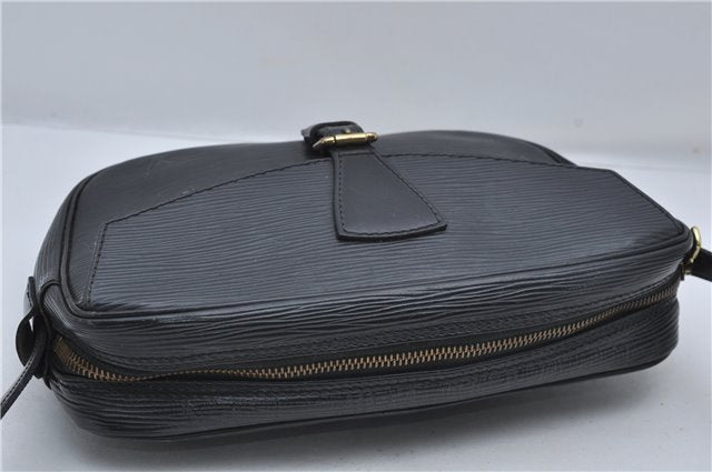 Auth Louis Vuitton Epi Jeune Fille Shoulder Cross Body Bag Black M52152 LV 9271D