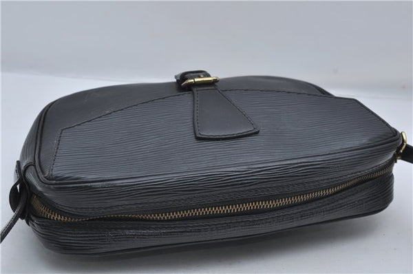 Auth Louis Vuitton Epi Jeune Fille Shoulder Cross Body Bag Black M52152 LV 9271D