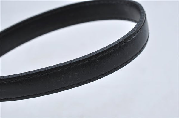 Auth Louis Vuitton Epi Jeune Fille Shoulder Cross Body Bag Black M52152 LV 9271D