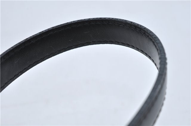 Auth Louis Vuitton Epi Jeune Fille Shoulder Cross Body Bag Black M52152 LV 9271D