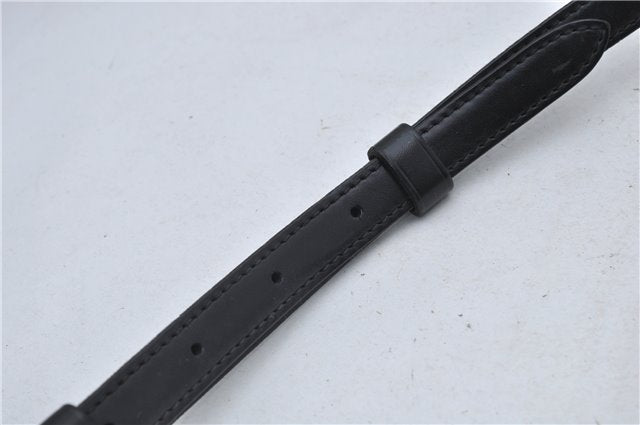 Auth Louis Vuitton Epi Jeune Fille Shoulder Cross Body Bag Black M52152 LV 9271D