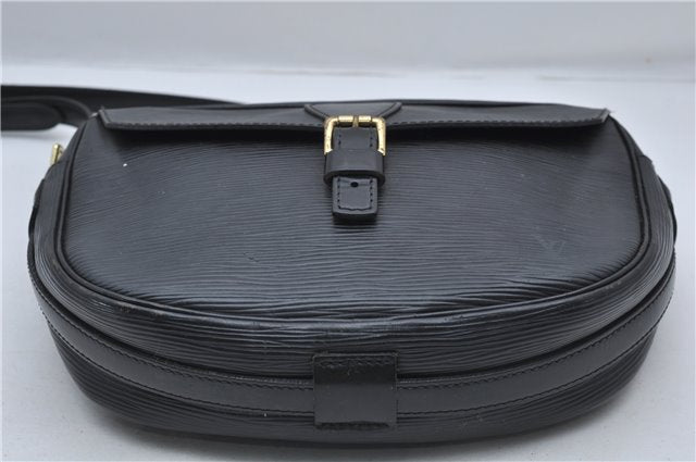 Auth Louis Vuitton Epi Jeune Fille Shoulder Cross Body Bag Black M52152 LV 9271D
