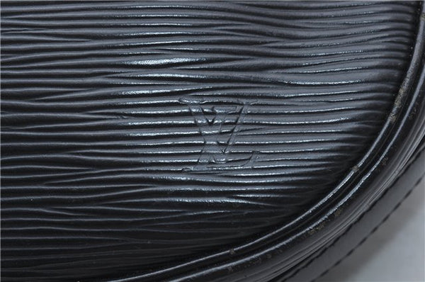 Auth Louis Vuitton Epi Jeune Fille Shoulder Cross Body Bag Black M52152 LV 9271D