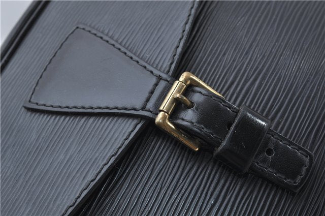 Auth Louis Vuitton Epi Jeune Fille Shoulder Cross Body Bag Black M52152 LV 9271D