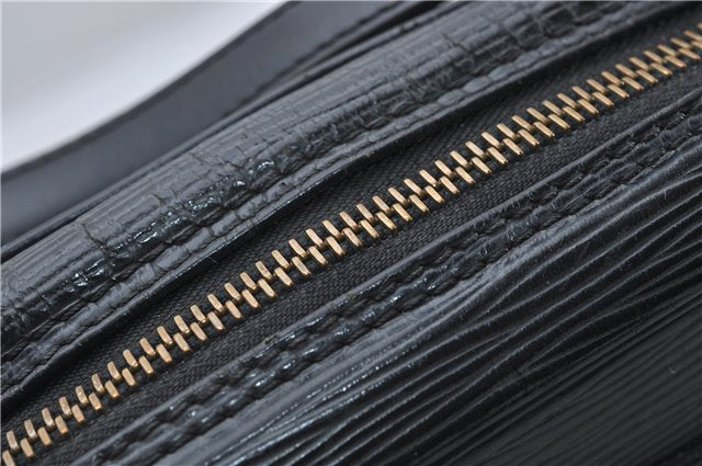 Auth Louis Vuitton Epi Jeune Fille Shoulder Cross Body Bag Black M52152 LV 9271D