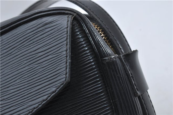 Auth Louis Vuitton Epi Jeune Fille Shoulder Cross Body Bag Black M52152 LV 9271D