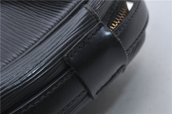 Auth Louis Vuitton Epi Jeune Fille Shoulder Cross Body Bag Black M52152 LV 9271D