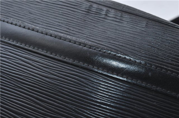 Auth Louis Vuitton Epi Jeune Fille Shoulder Cross Body Bag Black M52152 LV 9271D