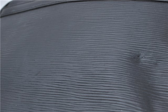 Auth Louis Vuitton Epi Jeune Fille Shoulder Cross Body Bag Black M52152 LV 9271D