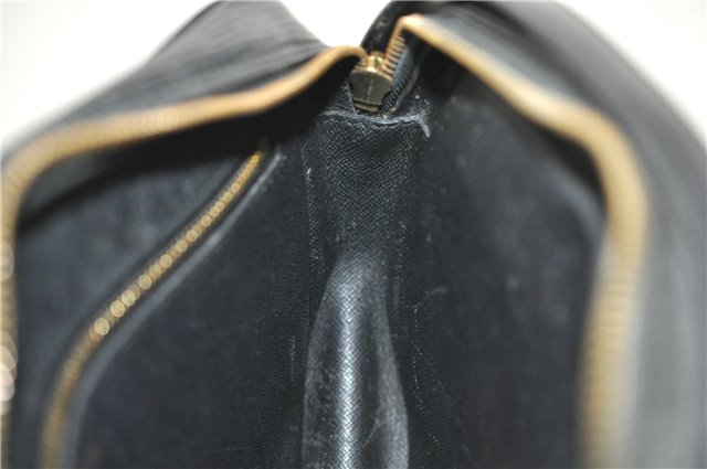 Auth Louis Vuitton Epi Jeune Fille Shoulder Cross Body Bag Black M52152 LV 9271D