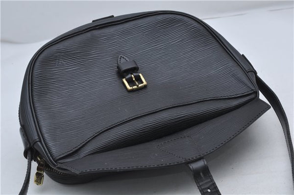 Auth Louis Vuitton Epi Jeune Fille Shoulder Cross Body Bag Black M52152 LV 9271D