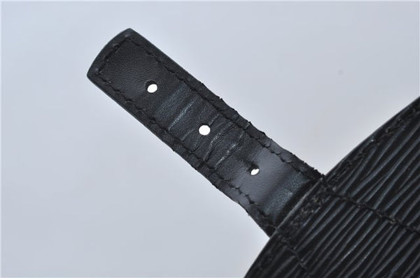 Auth Louis Vuitton Epi Jeune Fille Shoulder Cross Body Bag Black M52152 LV 9271D