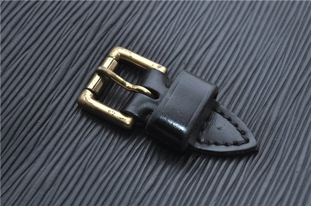 Auth Louis Vuitton Epi Jeune Fille Shoulder Cross Body Bag Black M52152 LV 9271D