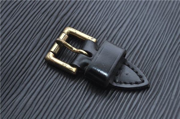 Auth Louis Vuitton Epi Jeune Fille Shoulder Cross Body Bag Black M52152 LV 9271D