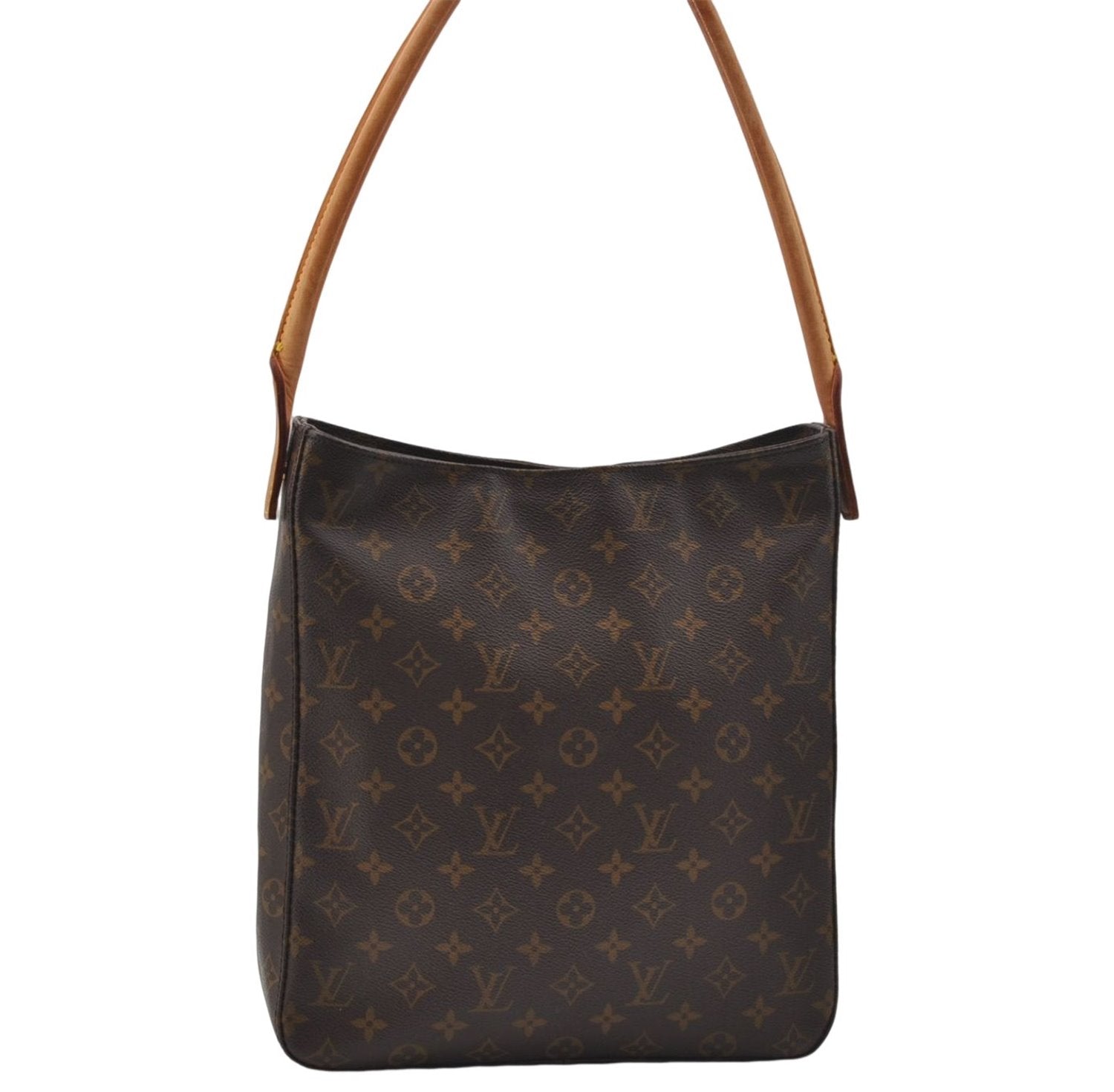 Authentic Louis Vuitton Monogram Looping GM Shoulder Bag M51145 LV 9273D
