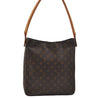 Authentic Louis Vuitton Monogram Looping GM Shoulder Bag M51145 LV 9273D