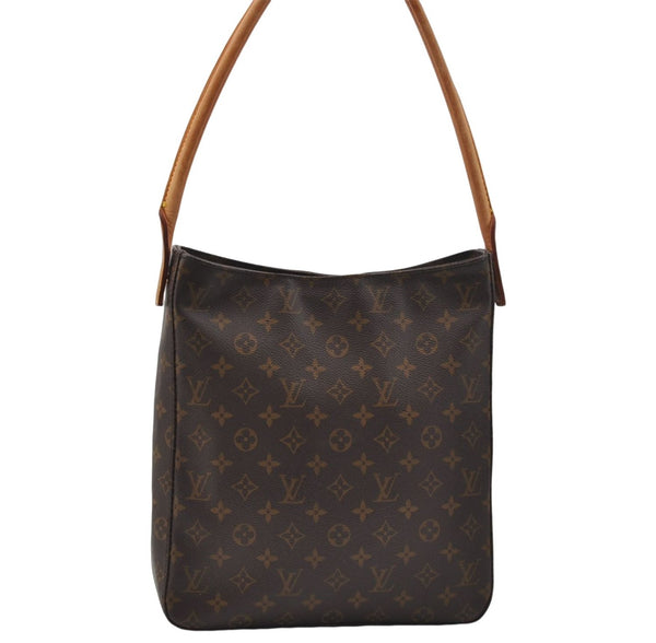 Authentic Louis Vuitton Monogram Looping GM Shoulder Bag M51145 LV 9273D