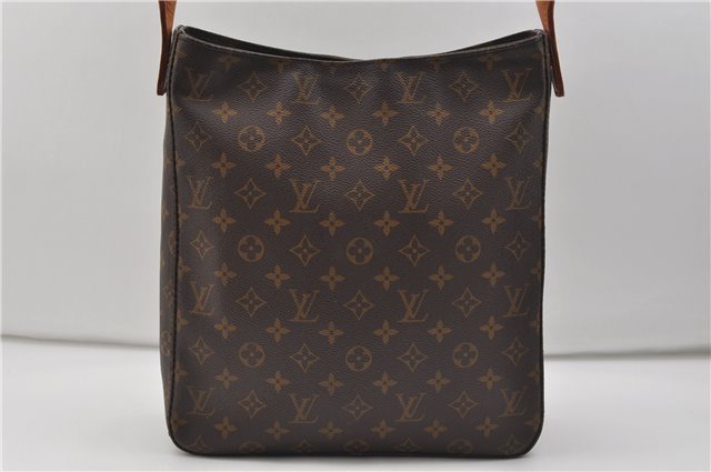 Authentic Louis Vuitton Monogram Looping GM Shoulder Bag M51145 LV 9273D