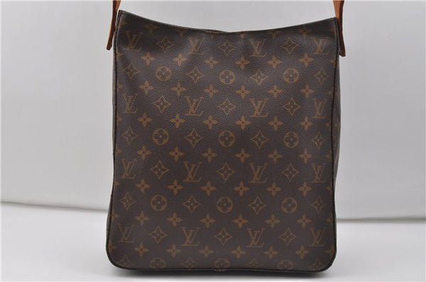 Authentic Louis Vuitton Monogram Looping GM Shoulder Bag M51145 LV 9273D