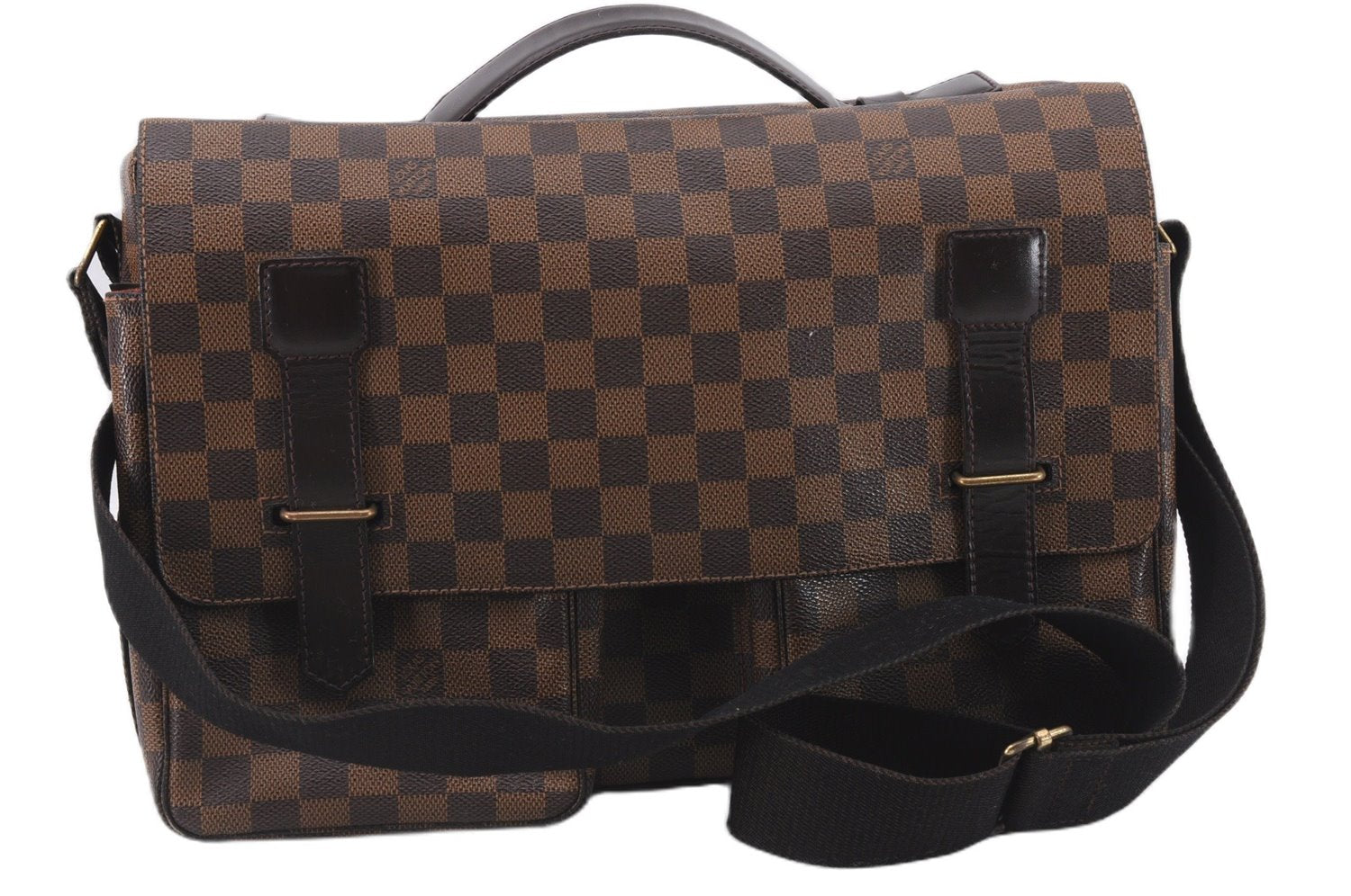 Authentic Louis Vuitton Damier Broadway 2Way Shoulder Hand Bag N42270 LV 9274E