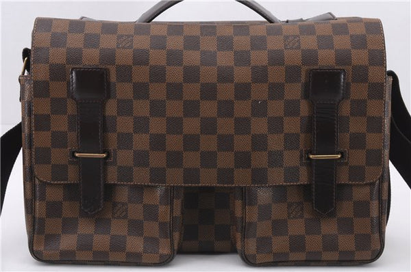 Authentic Louis Vuitton Damier Broadway 2Way Shoulder Hand Bag N42270 LV 9274E