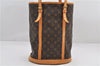Authentic Louis Vuitton Monogram Bucket GM Shoulder Tote Bag M42236 LV 9275E