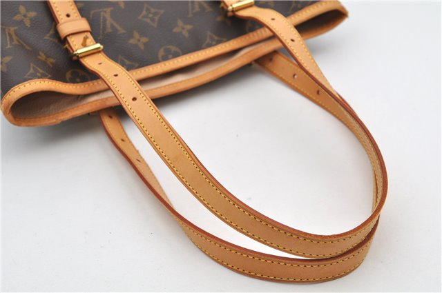 Authentic Louis Vuitton Monogram Bucket GM Shoulder Tote Bag M42236 LV 9275E