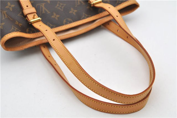 Authentic Louis Vuitton Monogram Bucket GM Shoulder Tote Bag M42236 LV 9275E