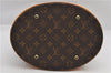 Authentic Louis Vuitton Monogram Bucket GM Shoulder Tote Bag M42236 LV 9275E
