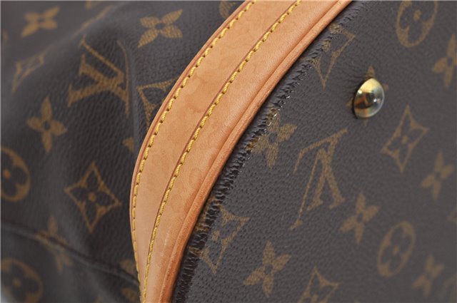Authentic Louis Vuitton Monogram Bucket GM Shoulder Tote Bag M42236 LV 9275E