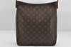 Authentic Louis Vuitton Monogram Looping GM Shoulder Bag M51145 LV 9276E