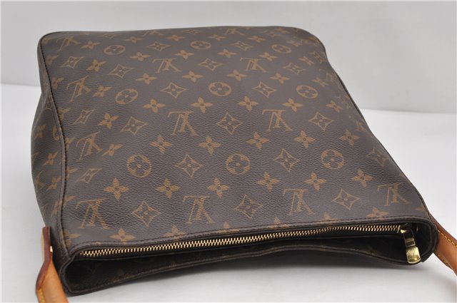 Authentic Louis Vuitton Monogram Looping GM Shoulder Bag M51145 LV 9276E