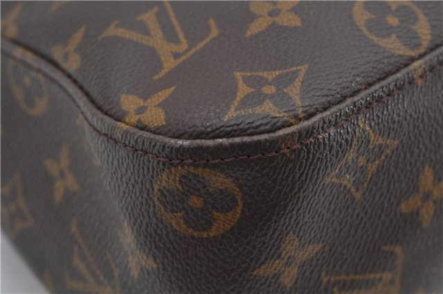 Authentic Louis Vuitton Monogram Looping GM Shoulder Bag M51145 LV 9276E