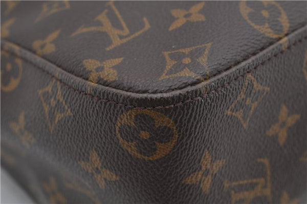 Authentic Louis Vuitton Monogram Looping GM Shoulder Bag M51145 LV 9276E