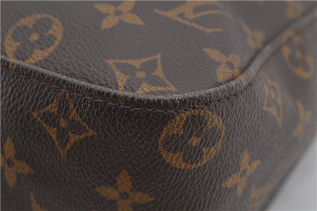 Authentic Louis Vuitton Monogram Looping GM Shoulder Bag M51145 LV 9276E