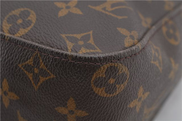 Authentic Louis Vuitton Monogram Looping GM Shoulder Bag M51145 LV 9276E