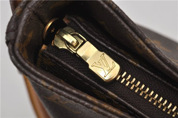 Authentic Louis Vuitton Monogram Looping GM Shoulder Bag M51145 LV 9276E